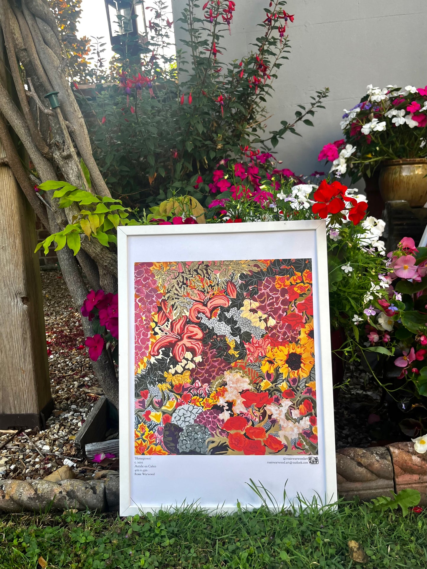 'Homegrown' A3 Poster Print