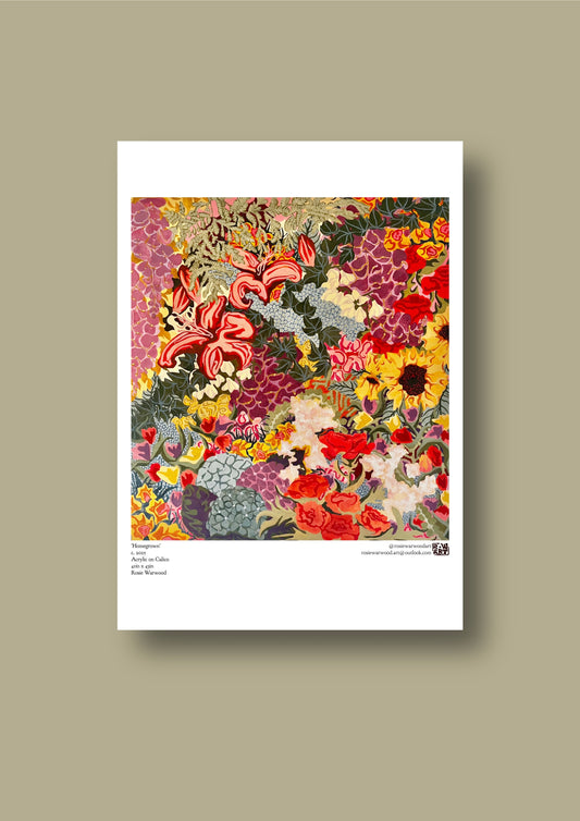 'Homegrown' A3 Poster Print